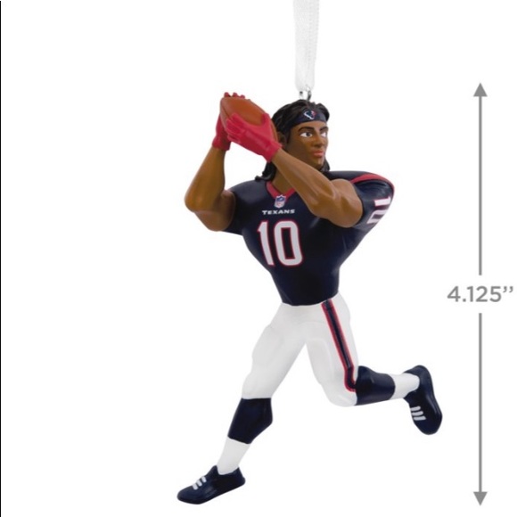 🟫 NFL Houston Texans DeAndre Hopkins Hallmark Ornament - Picture 4 of 7